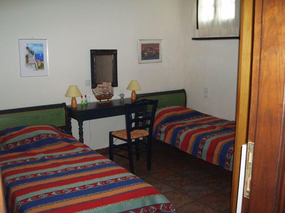 Villa With Breathtaking Views And Private Beach Agios Dimitrios  Eksteriør bilde