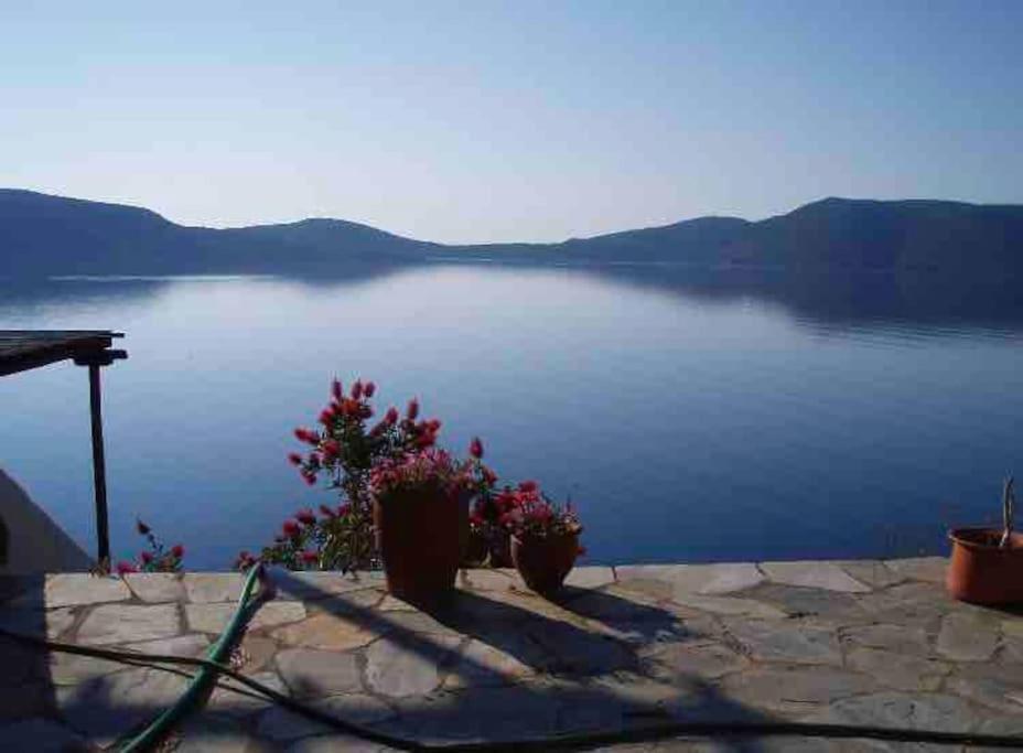 Villa With Breathtaking Views And Private Beach Agios Dimitrios  Eksteriør bilde