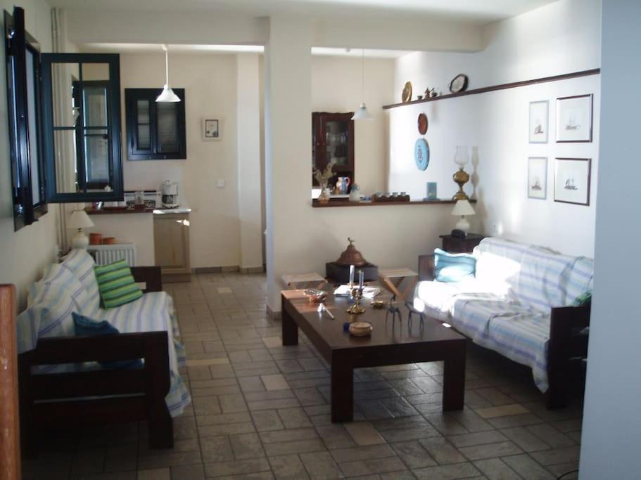 Villa With Breathtaking Views And Private Beach Agios Dimitrios  Eksteriør bilde